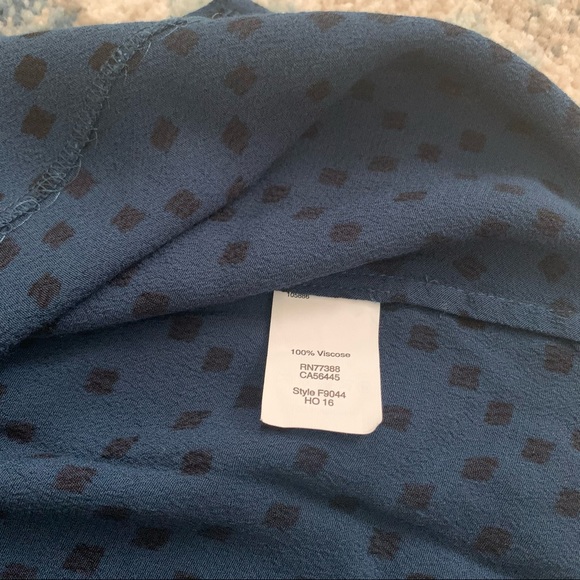 Madewell wrap front mini dress brushstroke diamond - Picture 4 of 8